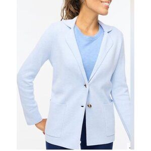 J. CREW FACTORY two button knit sweater blazer size XS